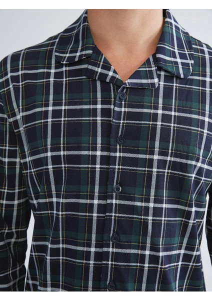 Lc Waıkıkı Lacivert Standart Kalıp Erkek Pijama Takımı modelleri