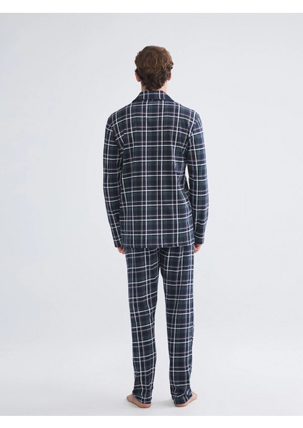 Lc Waıkıkı Lacivert Standart Kalıp Erkek Pijama Takımı fırsatları