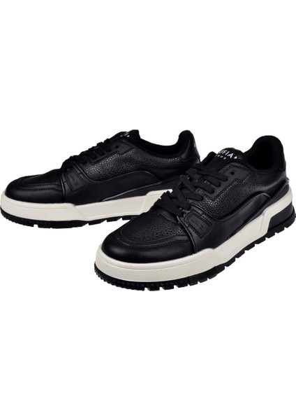 Erkek Spor Ayakkabı Sneaker Luf-Albert Siyah fırsatları