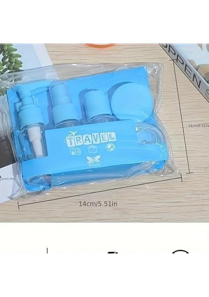 Life 9 Parça Çok Amaçlı Seyahat Tipi Krem Kutu Şişe Spatula Seti MIT1108 fırsatları