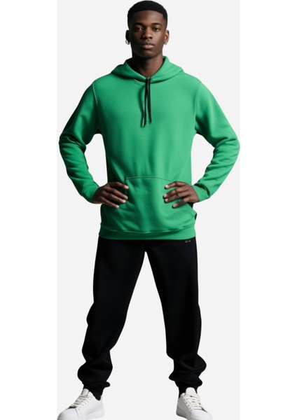 Erkek Kapüşonlu Kanguru Cep 3 Iplik Puf Yumuşacık (Içi Polarlı) fırsatları