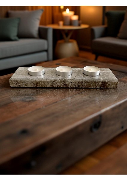 Mermer Mumluk (3 Hazneli) modelleri