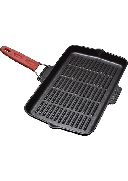 Izgara Tava, Dikdörtgen, 21X36 Cm, Döküm Demir indirimleri