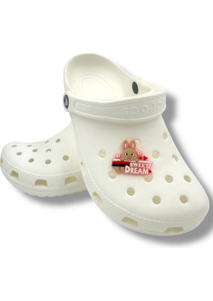 Terlik Süsü ve Aksesuarı , Çanta Süsü – Jibbitz 3D Sweet Dream Tavşanlı Figür Aksesuar fırsatları