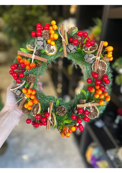 Yılbaşı Konsept Kokinalı Kapı Süsü modelleri