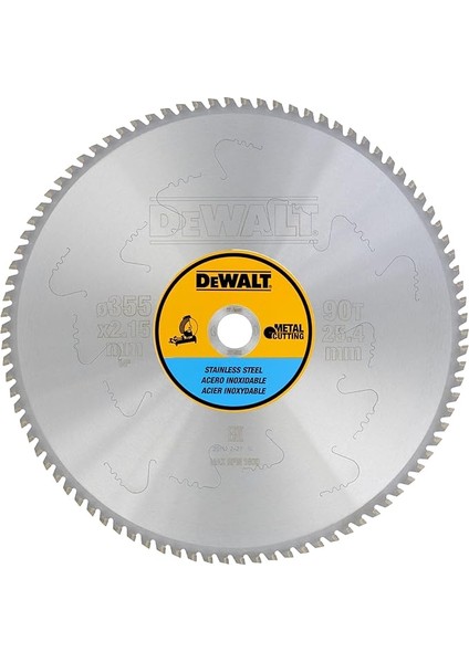 DT1922 Elmas Testere, Metalık