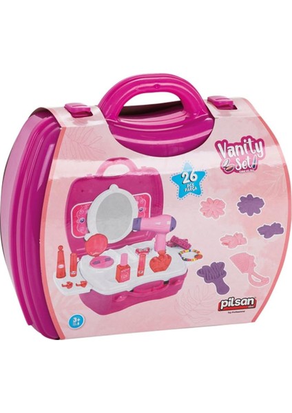 Aksesuarlı Çantalı Makyaj Seti