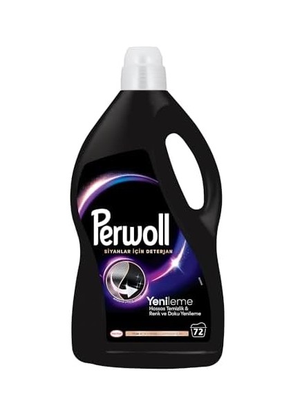 Perwoll Siyahlar Için Hassas Sıvı Çamaşır Deterjanı 4 L, 1 Paket (1 x 3960 Ml) fiyatları