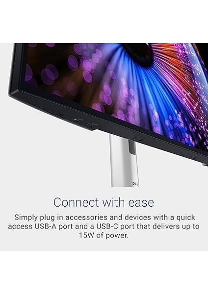 Ultrasharp Monitör 27 Inç 2560X1440 Qhd, IPS Black Technology 16:9 5ms 120Hz 2xdp HDMI Type-C 2 x Thunderbolttm 4 Port Antı-Glare Heıght Tılt Swıvel Pıvot Vesa Hub, U2724DE modelleri