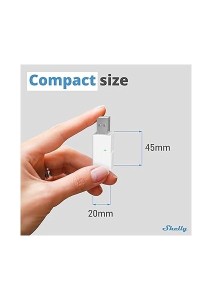 Blu Gateway | Bluetooth Wlan Ağ Geçidi Usb-A-Dongle | Ev Otomasyonu | Alexa ve Google Home ile Uyumlu | Ios Android Uygulaması | Kablosuz fiyatları