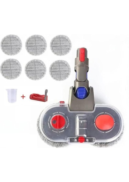 V7 V8 V10 V11 V15 ile Uyumlu Hubsan Vakumlu Su Deposu ve Paspas Aparatı (Damlatmalı)