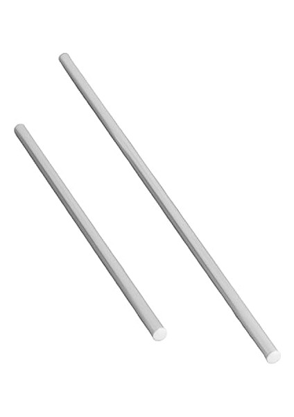 Alüminyum Metal Oklava 2'li Set 74-49 cm Börek Hamur Yufka Açma Silindir Yuvarlak Uzun Kısa Mutfak indirimleri