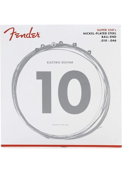 250R Nps Ball End 10-46 Takım Tel Elektro Gitar Teli 010-046