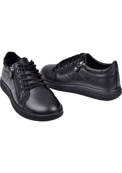 Hakiki Deri Comfort Kadın Ayakkabı MAK-240 Siyah indirimleri