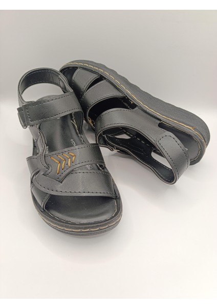 Günlük Kadın Cırt Bantlı Sandalet Yumuşak Rahat