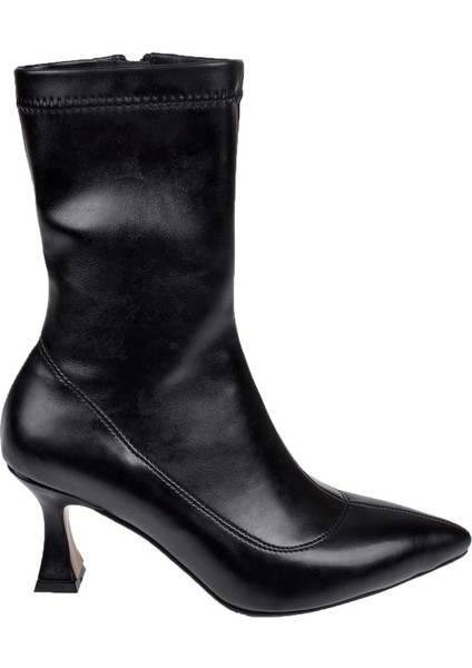 Streç Ince Topuklu Kadın Bot PL-396 Siyah fiyatları