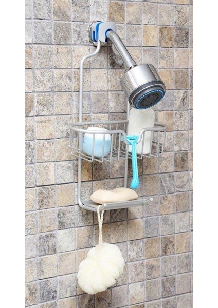 Paloma Alu. Duş Sepeti Tekli Mat Eloksal M-N25-30