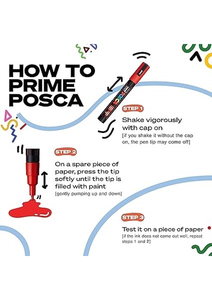 Posca Marker (Ekstra Ince Yuvarlak Uçlu) PX167809000 fiyatları