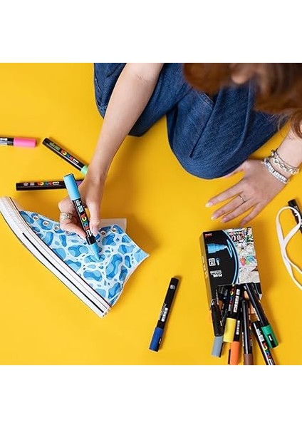 Posca Marker (Ekstra Ince Yuvarlak Uçlu) PX167809000 indirimleri