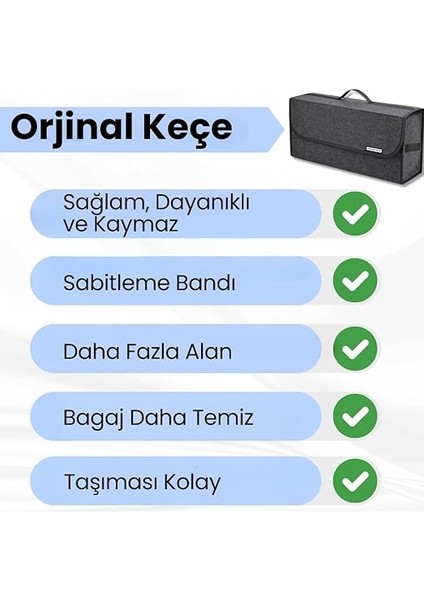 Bagaj Çantası, Bagaj Oto Koruyucu, Düzenleyici Gri modelleri