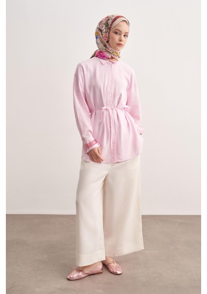 C Krem Monogram Floş Şal modelleri