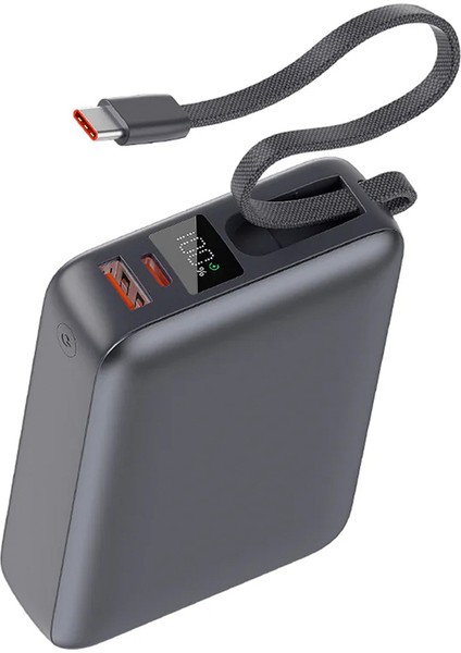 20000MAH - 45W Powerbank Siyah - Hızlı Şarj - Taşınabilir Güç Kaynağı - Taşınabilir Şarj Cihazı