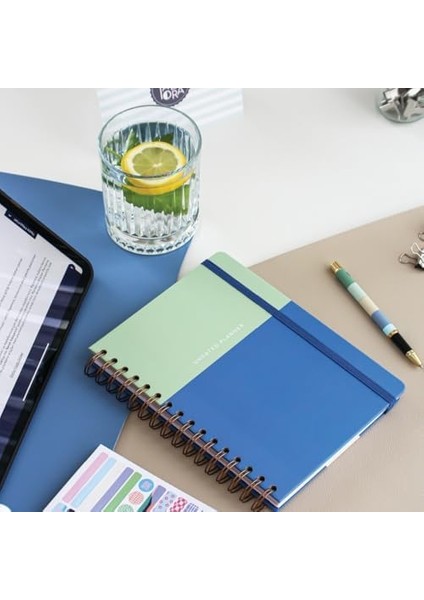 A5 Spiralli Süresiz Renkli Planlayıcı Ajanda Motivasyon Sayfalı Blok Renk fiyatları