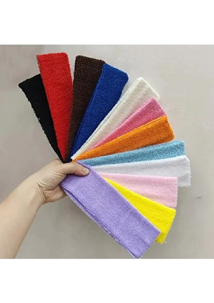 Havlu Saç Bandı Ter Kafa Bandı Headband Tenis - Futbol - Basketbol Saç Bandı Sporcu Kafa Bandı 1 Adet fiyatları