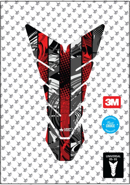 Renkli Baskılı Universal Tank Pad GC-05-1