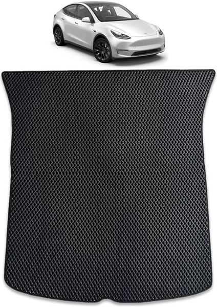 Tesla Model Y Bagaj Havuzu Paspası Yeni Nesil 2020-SONRASI Siyah