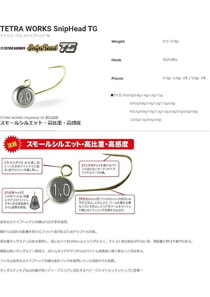 Tetra Works Sniphead Tg Tungsten M 2.0gr Suni Yem fiyatları