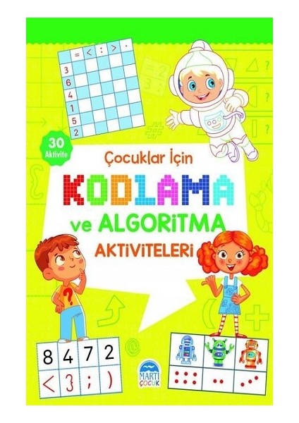 Çocuklar Için Kodlama ve Algoritma Aktiviteleri - Yeşil