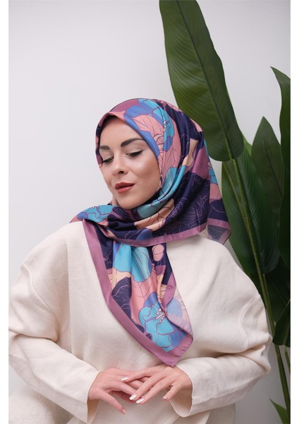 Renkli Karma Desen Dijital Soft Eşarp fırsatları