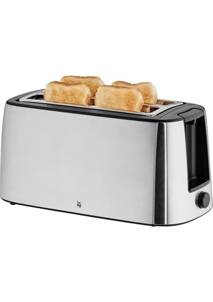 Bueno Pro Çelik Iki Bölmeli Uzun Hazneli 6 Isı Ayarlı Gümüş Ekmek Kızartma Makinesi 1550 W fiyatları