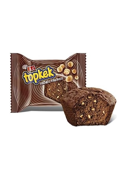 Eti Topkek Fındıklı Kakaolu Kek 35 G x 24 Adet