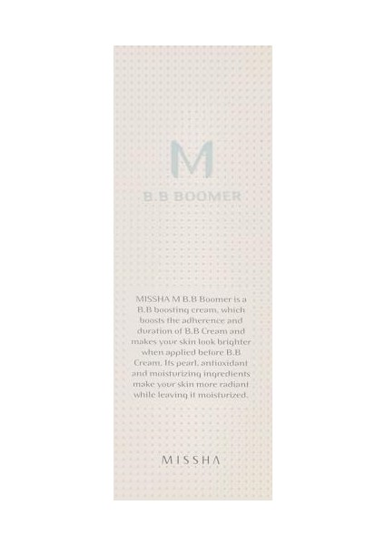 Mıssha Işıltılı ve Aydınlık Görünüm Sağlayan Makyaj Bazı M B.b Boomer 20ML
