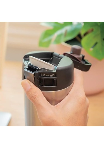 SM-YAF48-TD Termos Bardak Matara, Paslanmaz Çelik, 0.48 L, 6 Saat Sıcak & Soğuk, Unisex, Koyu Kahve modelleri