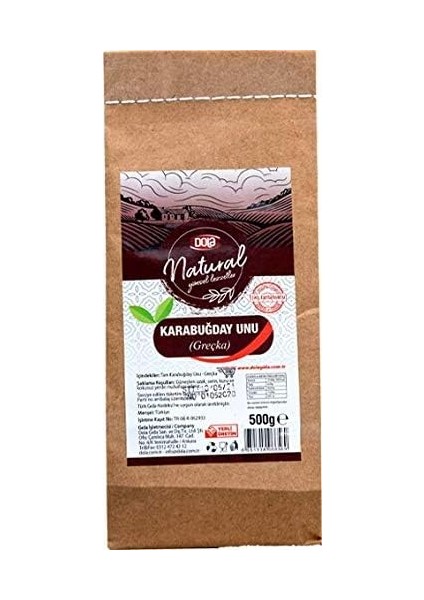 Dola Natural Çiğ Karabuğday Unu 1000 gr