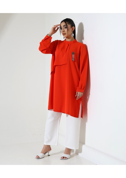 Büyük Beden Pile Kısa Tesettür Tunik indirimleri