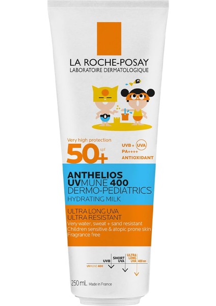 Anthelios Dermo Pediatrics Hydrating Lotion Spf 50+ 250ML modelleri