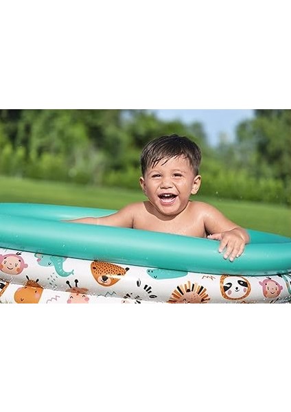 Safari Pals Çocuk Havuzu, Φ40 x A10 Inç Veya Φ1.02 M x A 25 cm indirimleri