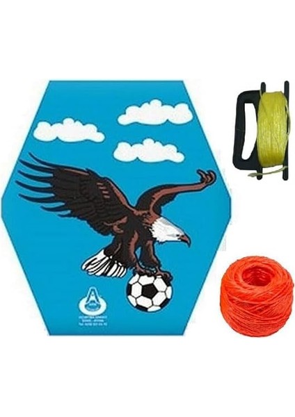 Çıtalı Kartal Modeli Yedek Ipli 1 Adet Artlantis Çıtalı Uçurtma 1 Adet