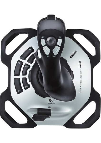 G Extreme 3D Pro Joystick, 8 Yönlü Hareket Imkanı, 12 Programlanabilir Tuş, Siyah fırsatları