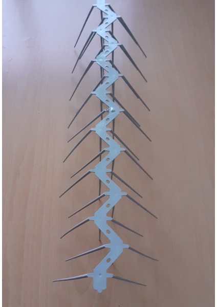 -(10 Adet) Kuşkovucu Kuşkonmaz Diken 50 cm - Gri -3 Dikenli modelleri