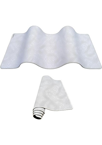 Gaming Mouse Pad 70X30, 90X40 Mouse Pad Xxl Büyük Oyuncu Mouse Pad (Light White, 70X30 Cm) fiyatları
