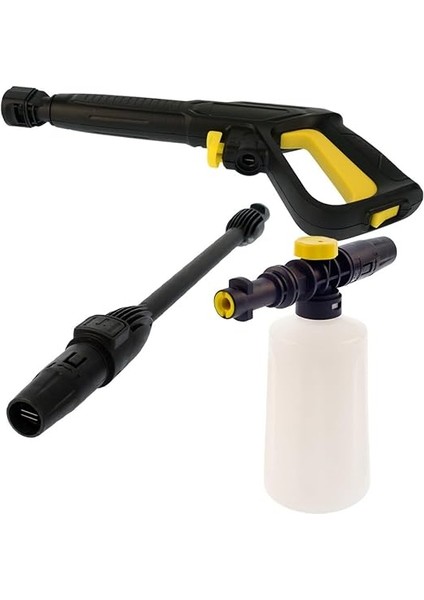 K Serisi Basınçlı Yıkama Makinesi Püskürtme Tabancası, Ucu ve Köpük Aparat K2 K3 K4 K5 K6 K7 Uyumlu indirimleri