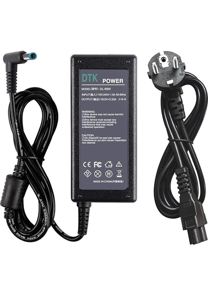 19.5V 3.33A 4.5x3.0mm 65W Laptop Şarj Aleti ( Adaptör )