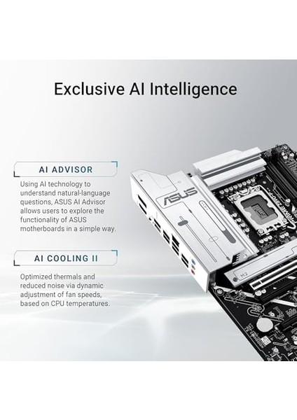 Prıme Z890-P Intel Z890 LGA1851 Ddr5 8400 Dp HDMI Type-C 4x M2 Usb3.2 Aura Rgb 2.5gbit Lan Atx 14+1+2+1 Güç Aşamaları, Aı Teknolojieri, Easy Pc Dıy Anakart modelleri