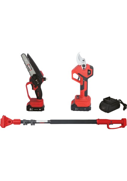 Atb 21 3'lü Bahçe Seti (Teleskobik Sap + Budama Testeresi + Budama Makası) A0104100