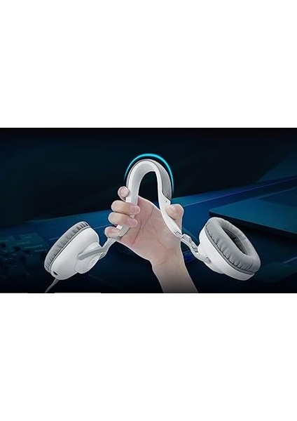 Gamenote H2230D Gaming Mikrofonlu Oyuncu Kulaklığı 3.5mm Jack Beyaz indirimleri